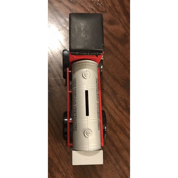 ERTL COLLECTIBLES 1910 Mack Truck The Texas Company Coin Bank Texaco Tanker F122 - Picture 5 of 7